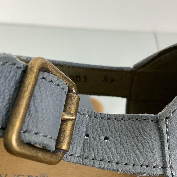 El Naturalista Blue Pleasant Platform Sandal Size 39 - Picture 8 of 8